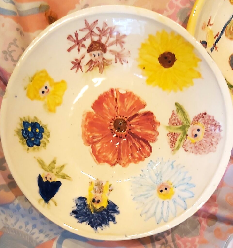 keramiek natuurlijk kinderbord